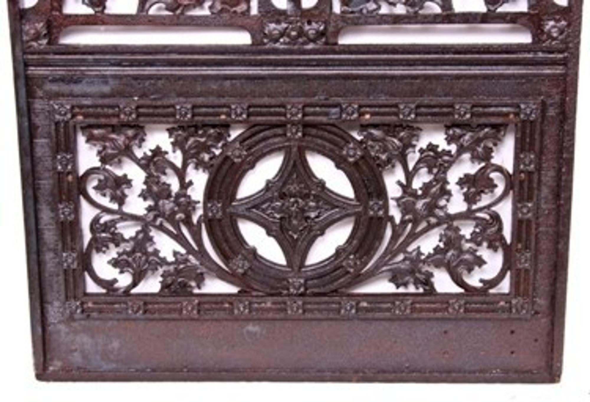Daniel Hudson Burnham, (American, 1846-1912), lobby elevator door from the Fisher Building, Chicago, Illinois, c. 1896