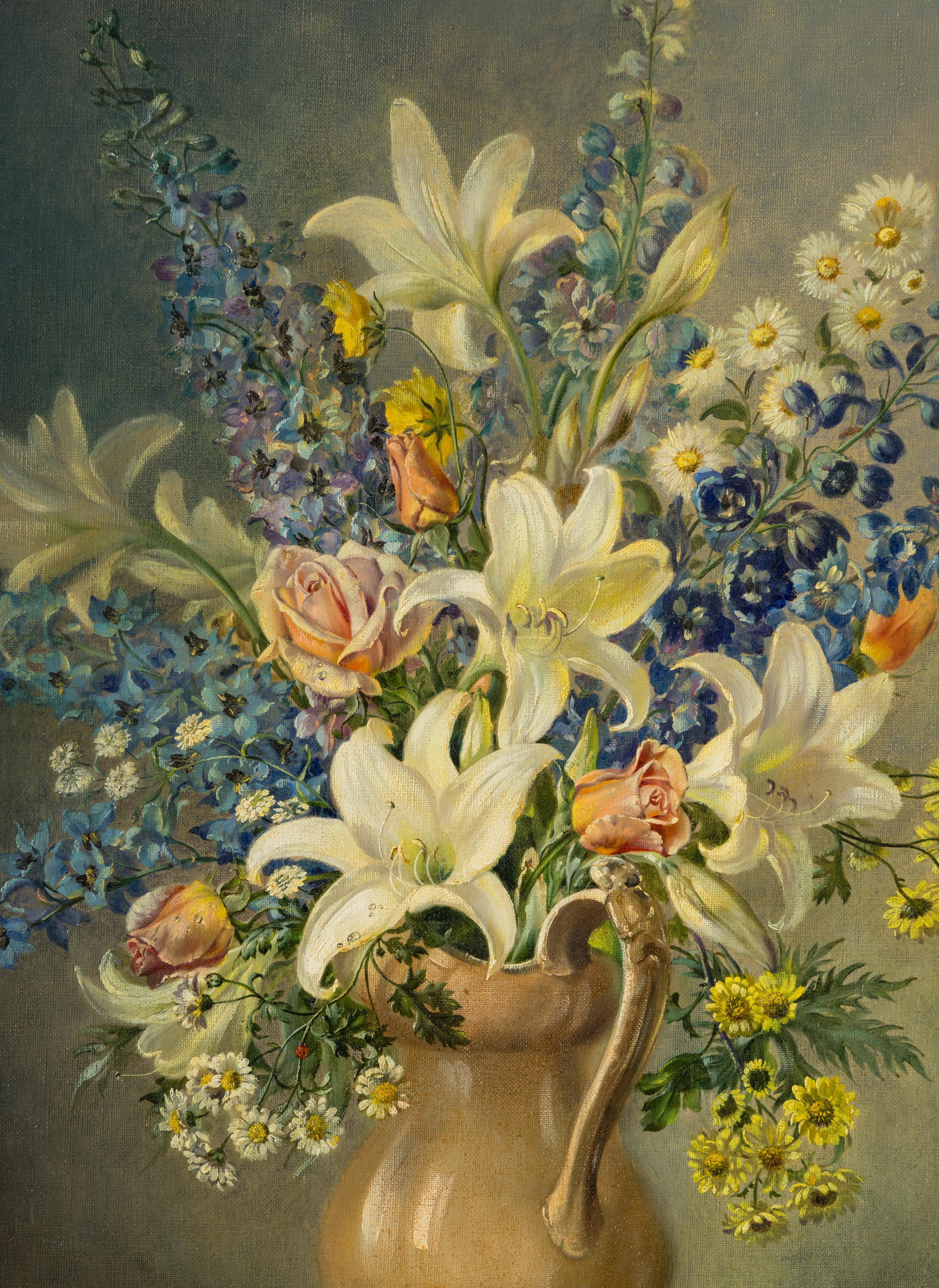 Summer Flowers in an Ewer