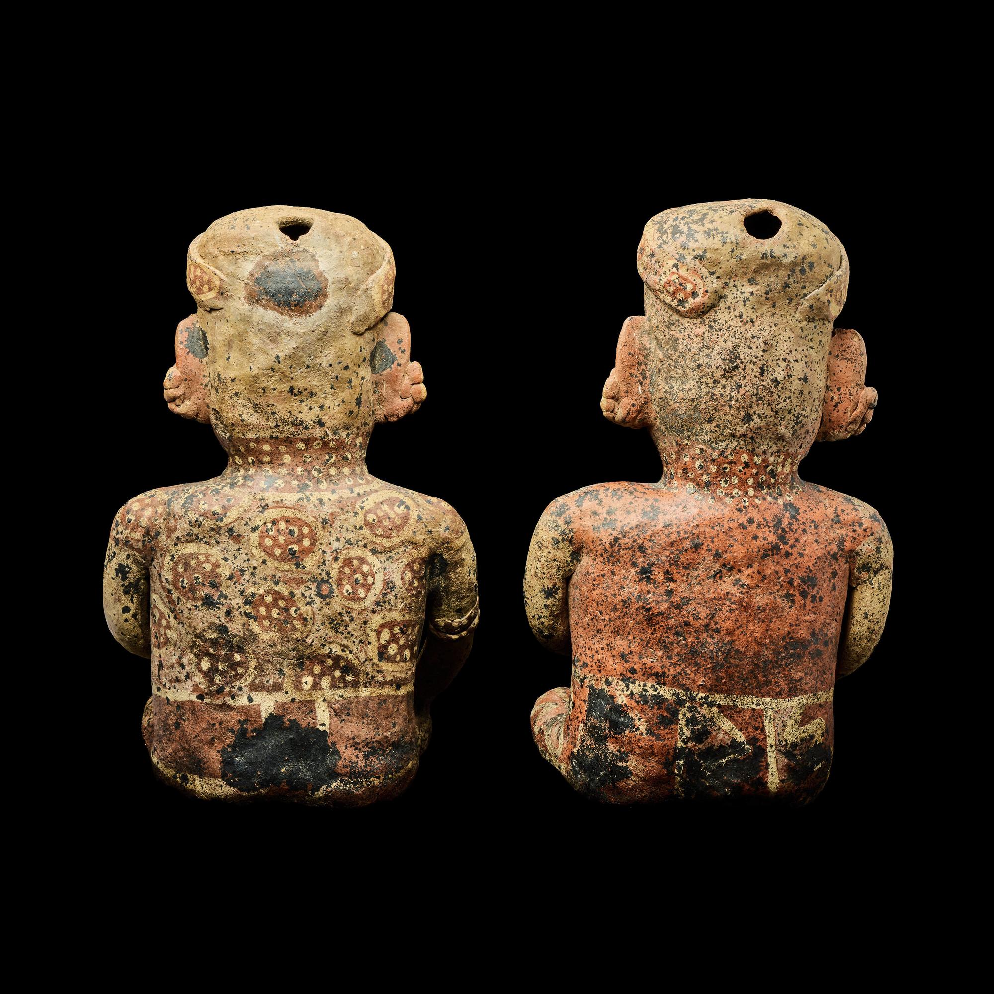 Two Nayarit Seated Figures