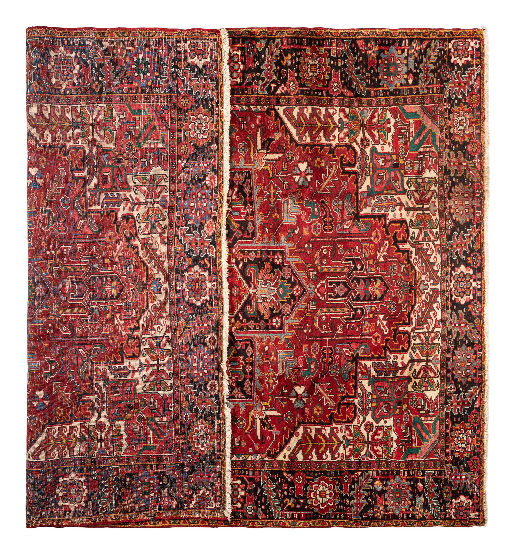 A Heriz Wool Rug