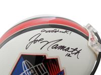 A Joe Namath Signed Hall of Fame Helmet,
