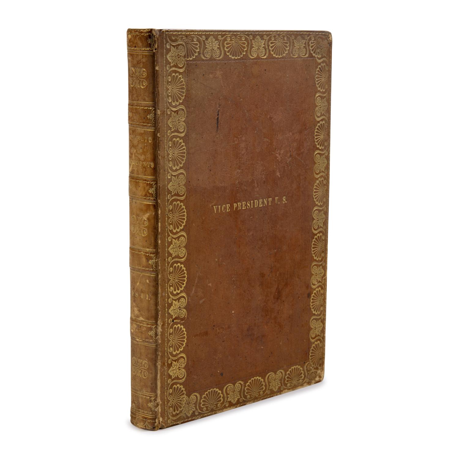 An Account of the Receipts and Expenditures of the United States for the Year 1841 . Washington, D.C.: J & G.S. Gideon, 1843.