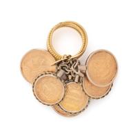 YELLOW GOLD AND COIN RING