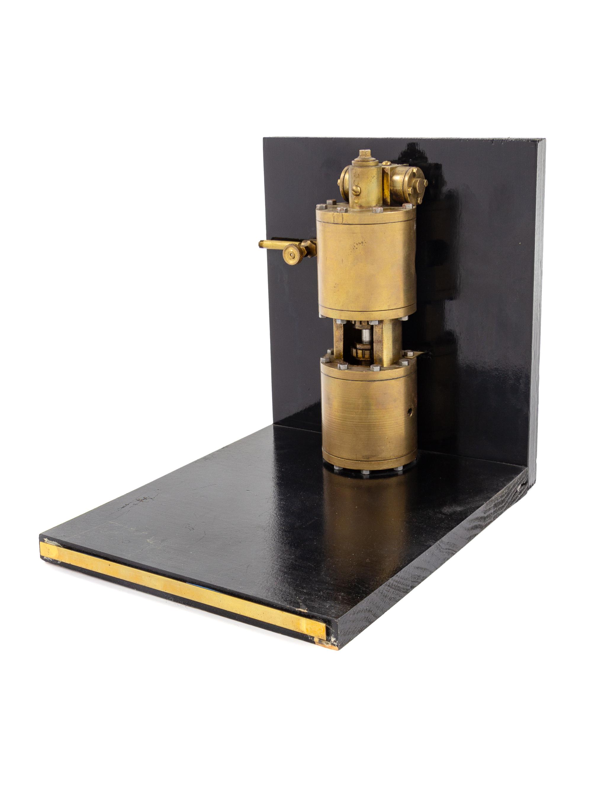 A Brass Turbo Engine Scale Model — 20TH CENTURY