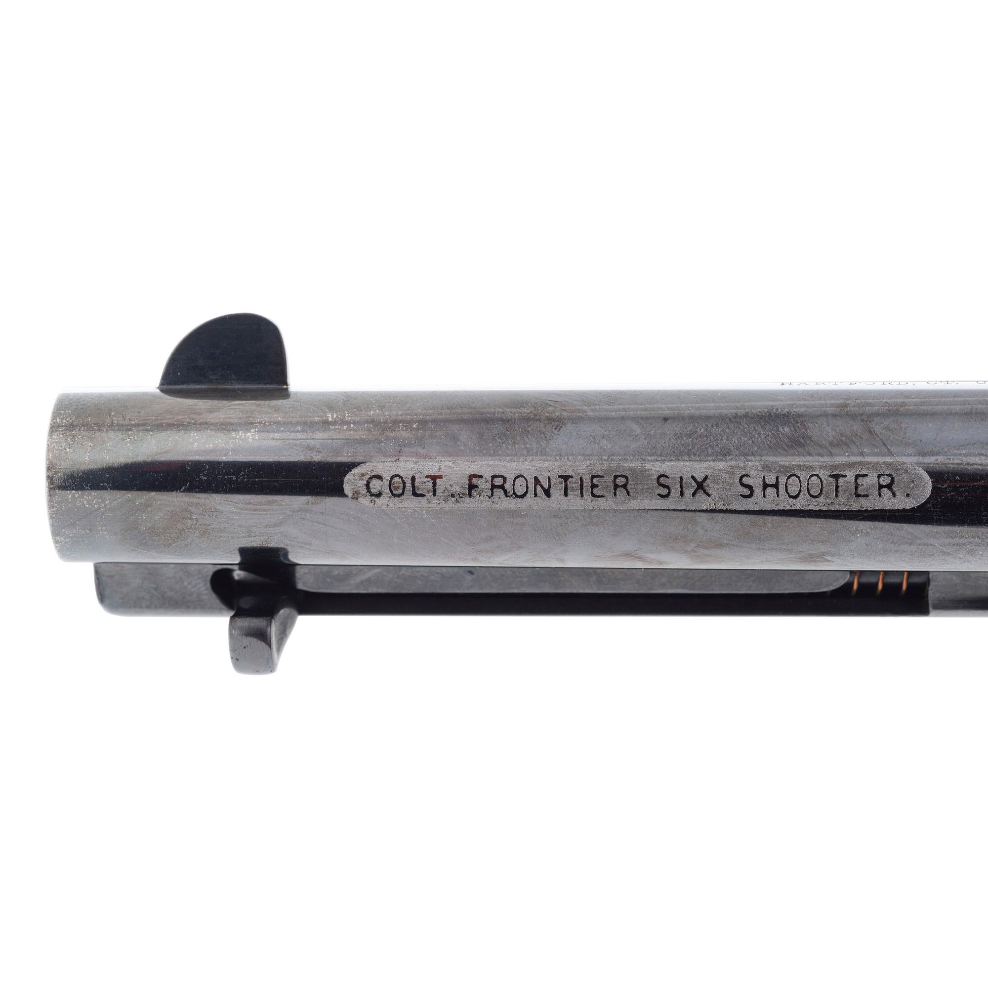 Professionally Restored Colt Frontier Six Shooter