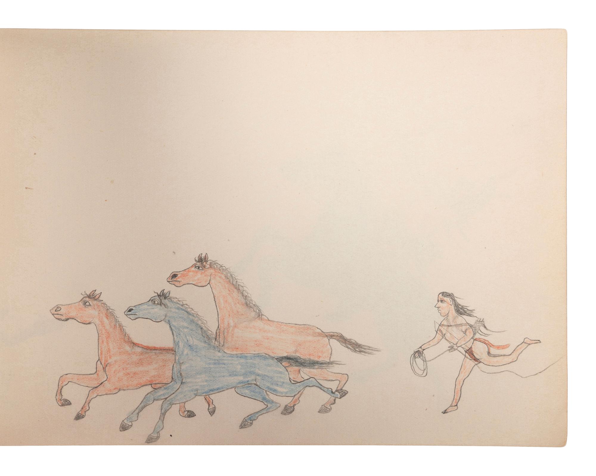 Rosebud Agency Sketchbook, by "Jack"