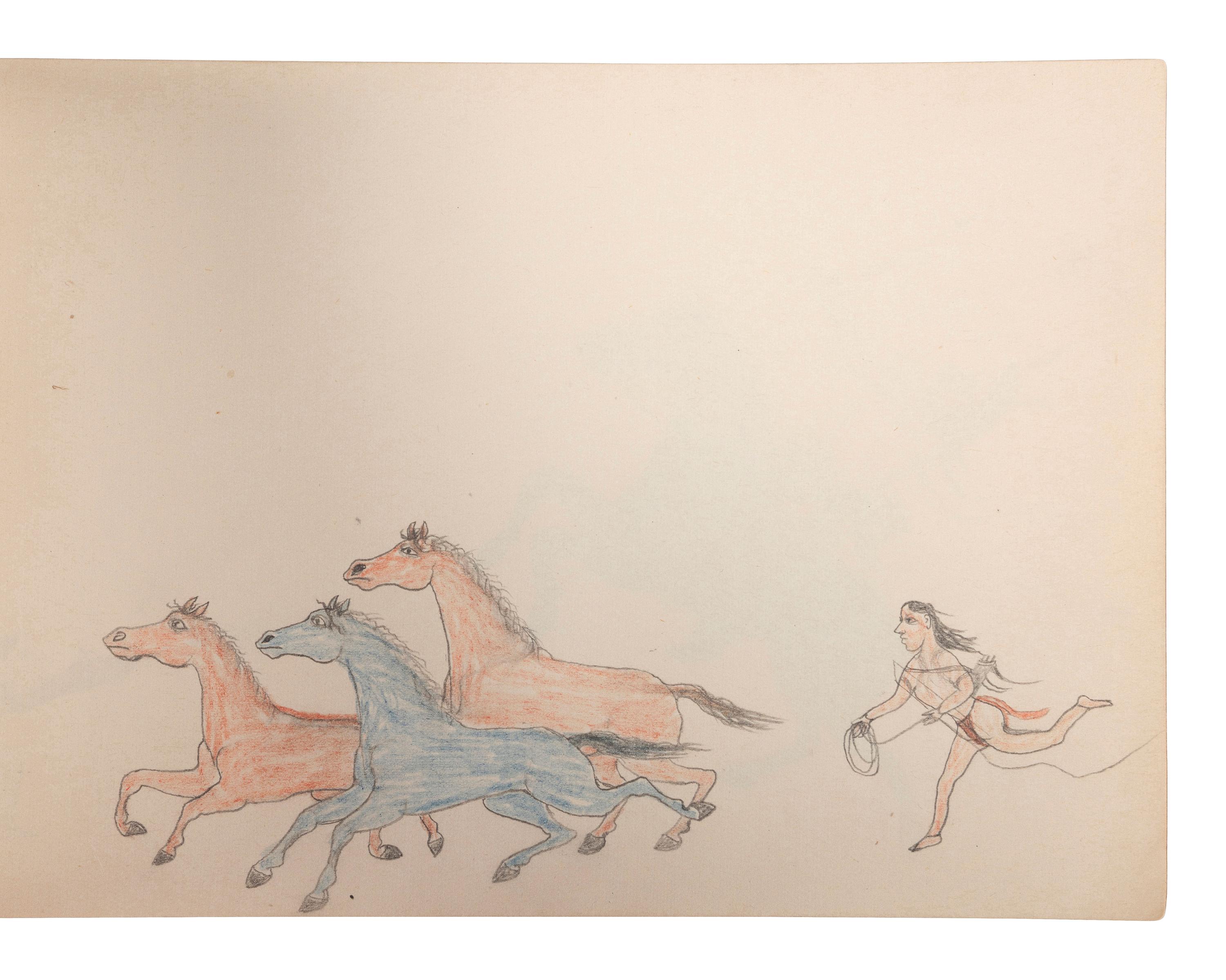 Rosebud Agency Sketchbook, by "Jack"
