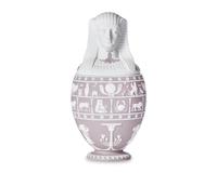 A Wedgwood Lilac Dip Jasperware Canopic Jar