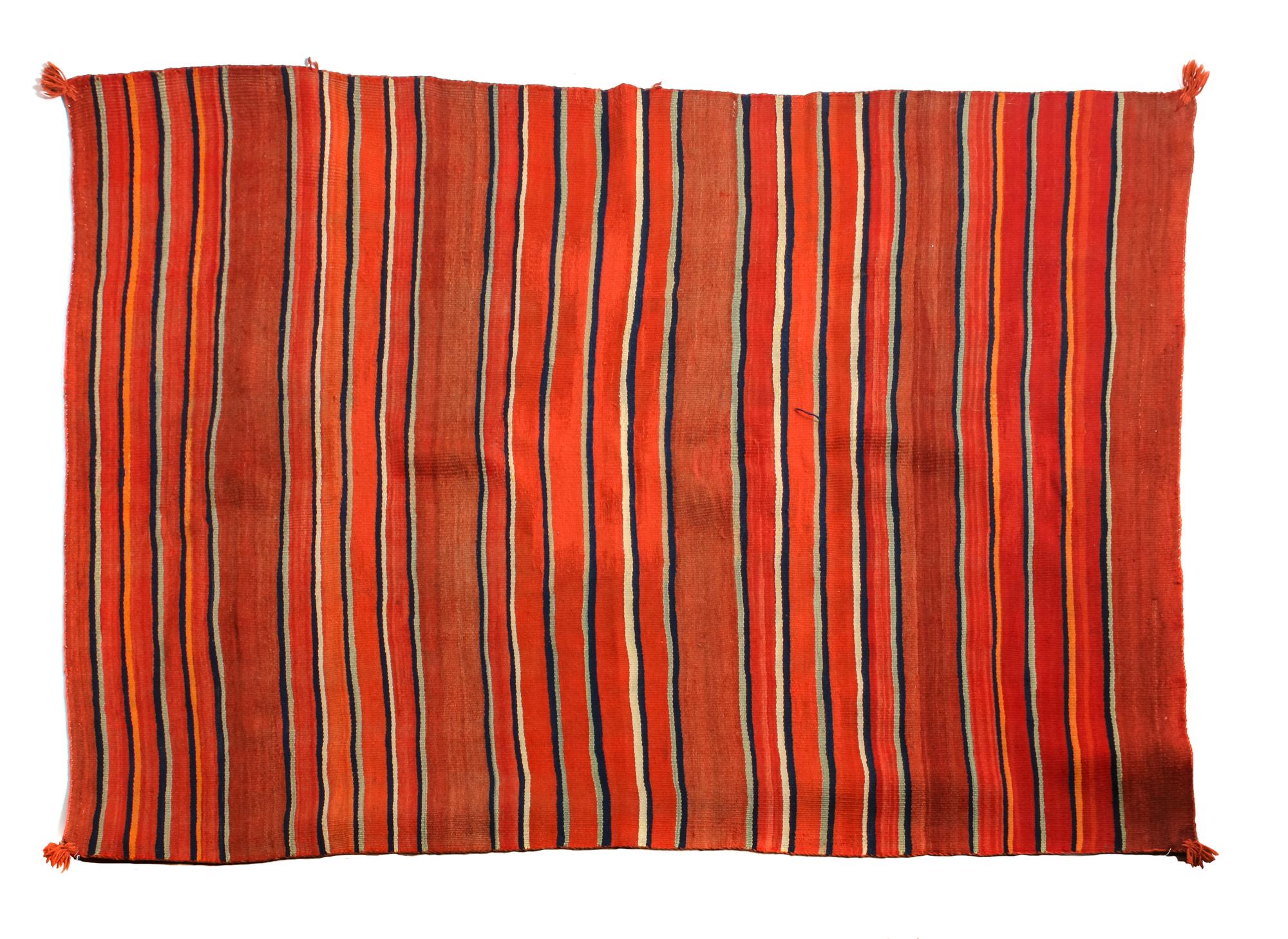Early Transitional Navajo Blanket 68 x 51 inches — Circa 1885