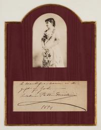 [19TH AND 20TH-CENTURY OPERA SINGERS]. A group of 7 photographs of opera singers from the 1890s-1900s, most signed, comprising images of: