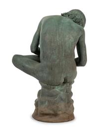 A Patinated Bronze Figure of the Spinario