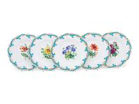 An English Porcelain Dessert Service