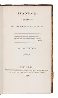 [Literature] Scott, Sir Walter. Ivanhoe