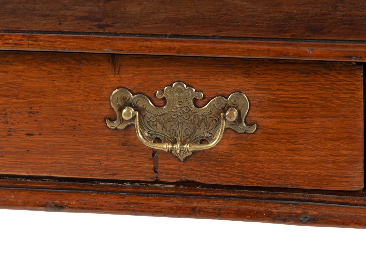A William and Mary Oak Side Table