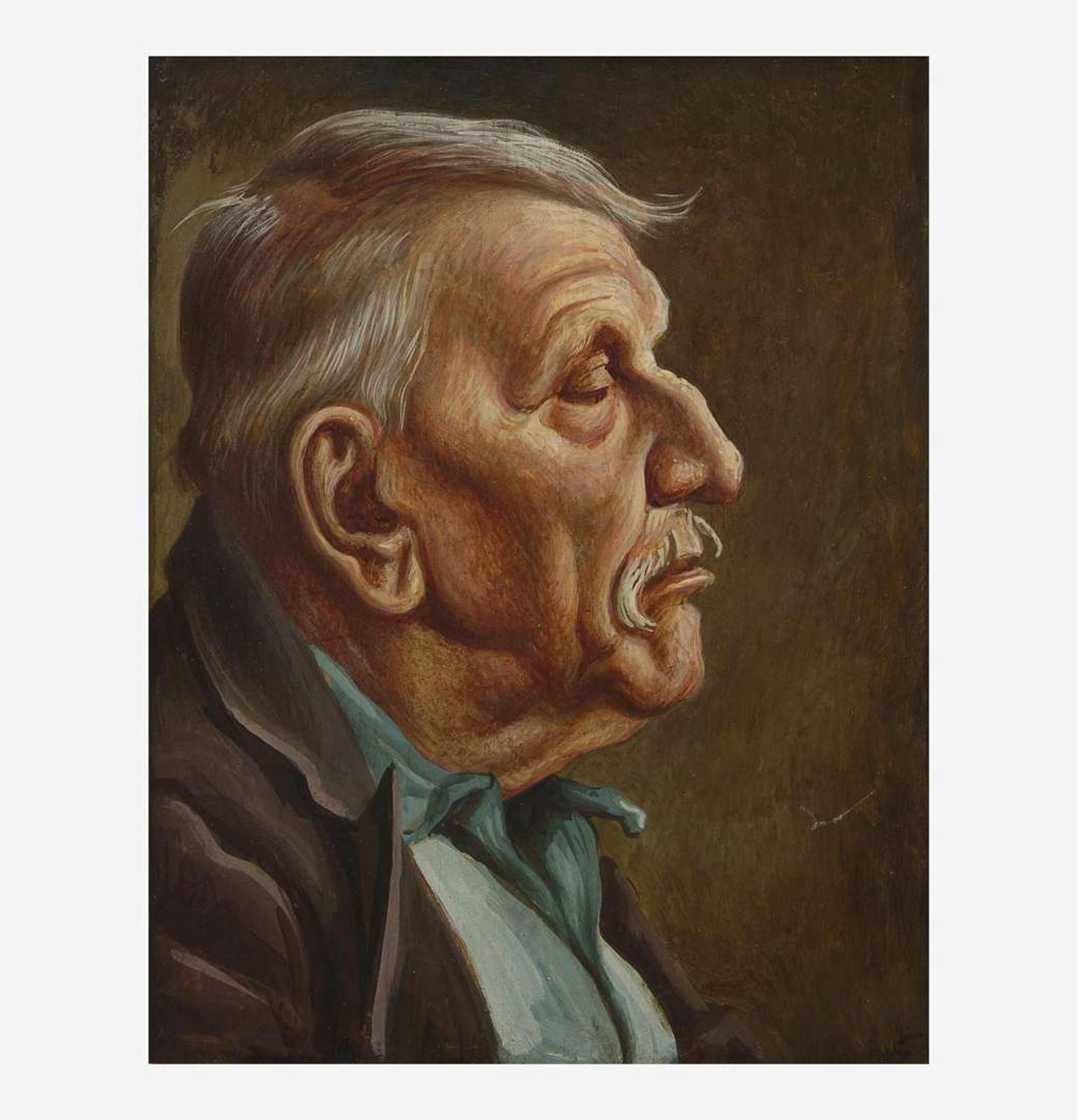 Thomas Hart Benton (American, 1889-1975) Portrait of the Old Guy