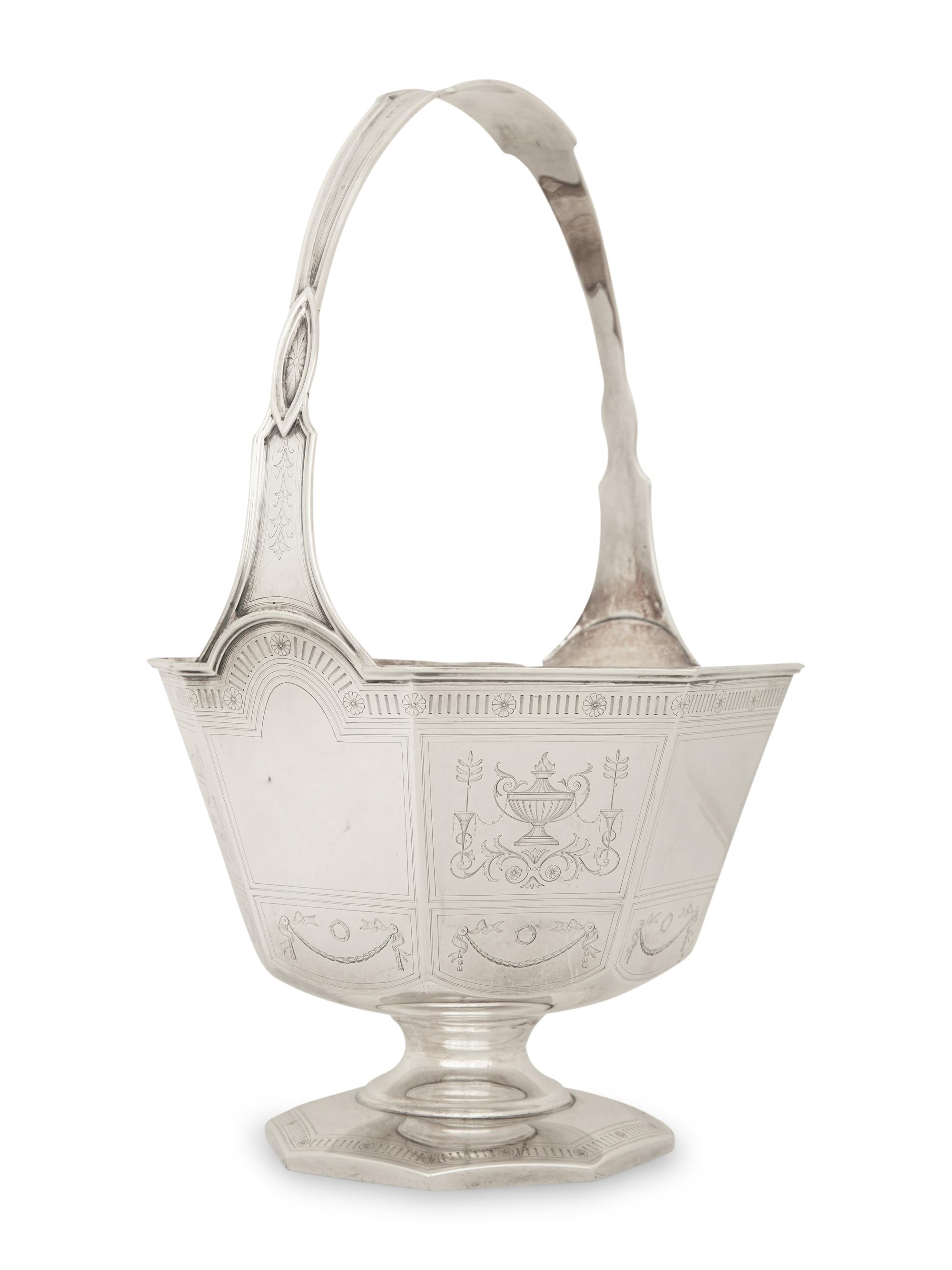 An American Silver Basket