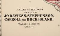 A group of 14 19th and 20th century maps, comprising:
