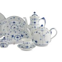 A Bing and Grondahl Blue Lace Porcelain Table Service