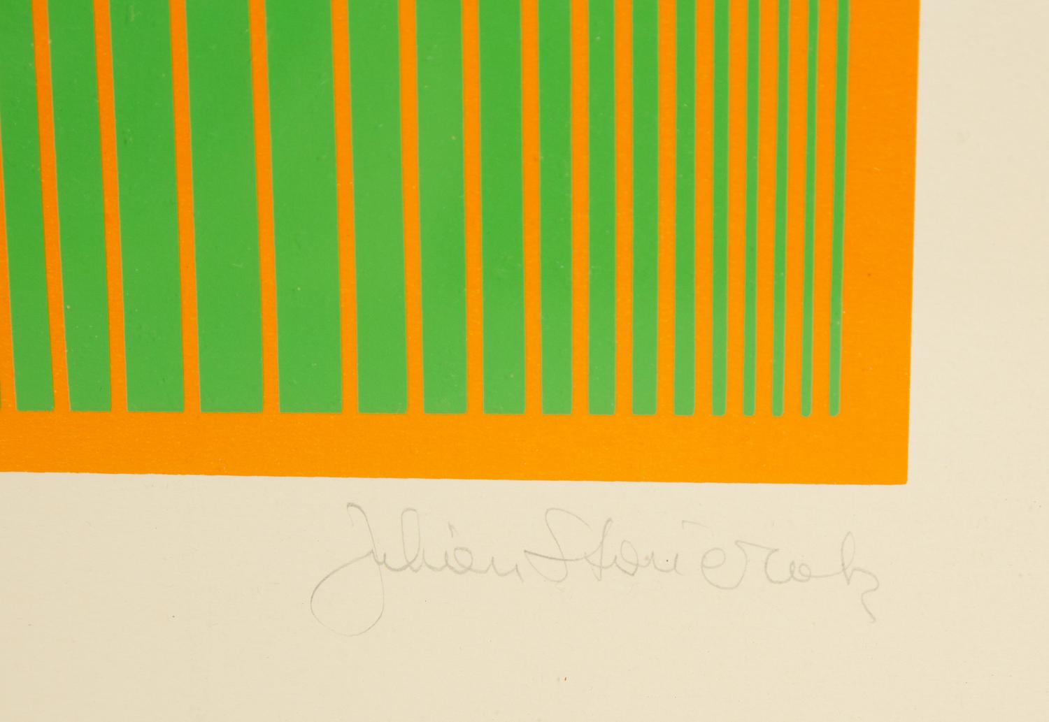 Untitled (Green and orange)