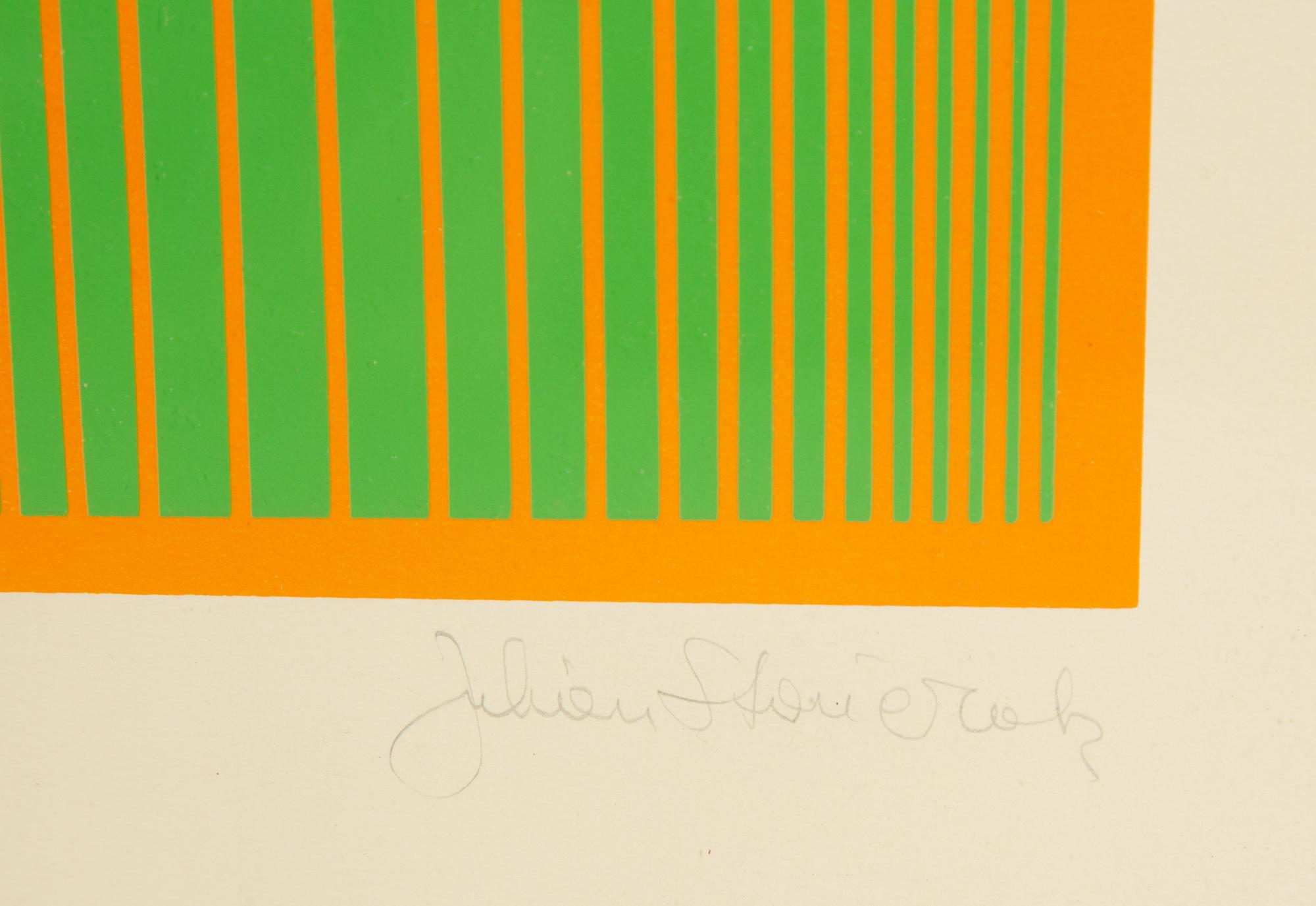 Untitled (Green and orange)