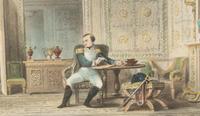 Two French Hand Colored Engravings