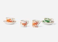 Six Pieces of Wedgwood First Period Bone China, UK, circa 1812-22