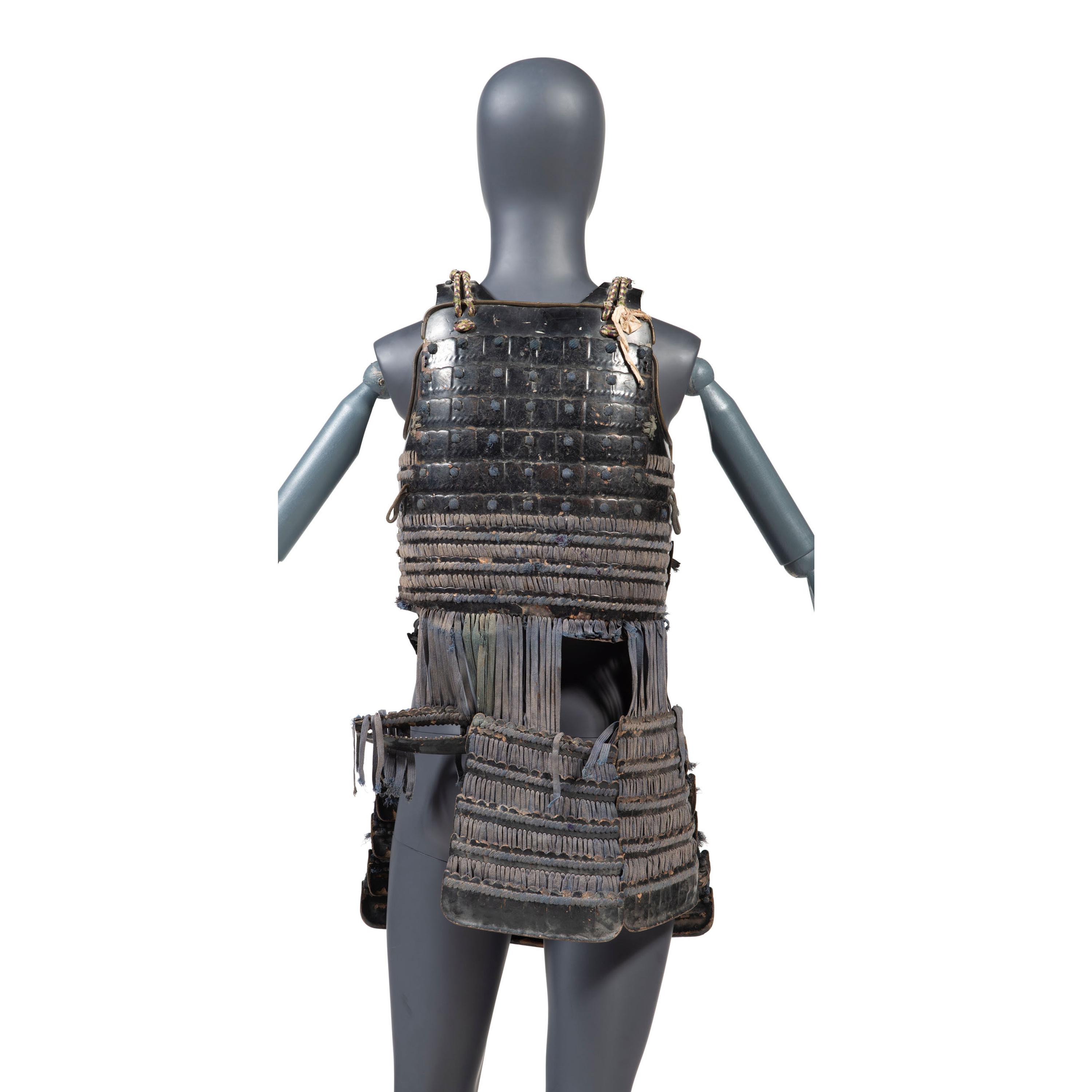Lot of Assorted Edo-Period Japanese Armor