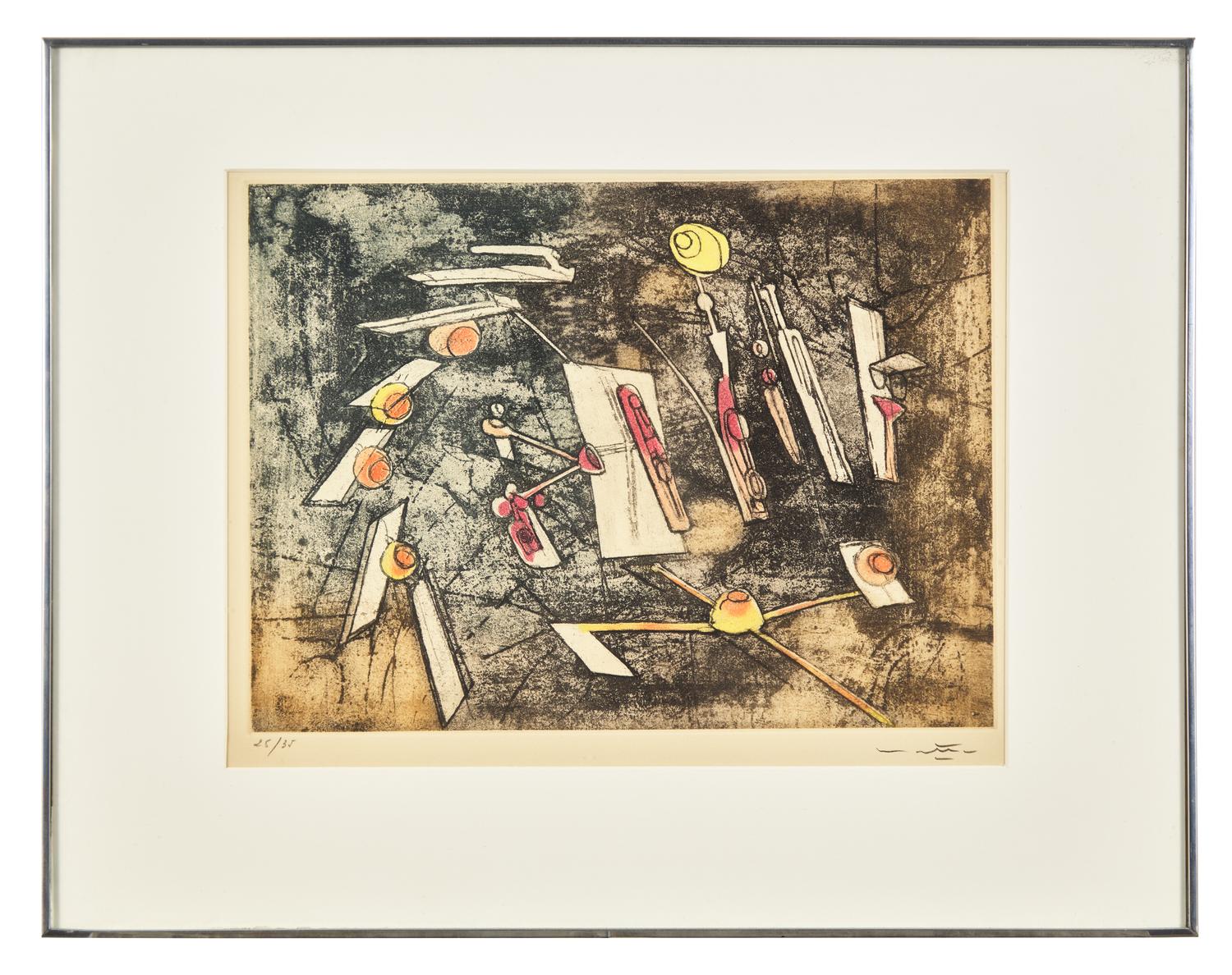 Passage et Sage du Couple (a group of six prints), 1964