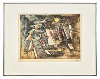 Passage et Sage du Couple (a group of six prints), 1964