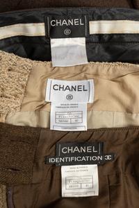 Three Chanel Items: Two Skirts, One Pants, 1999