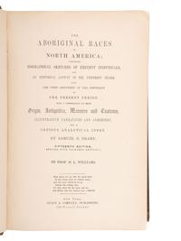 [NATIVE AMERICANA]. A group of four 19th century ethnographic works, comprising: