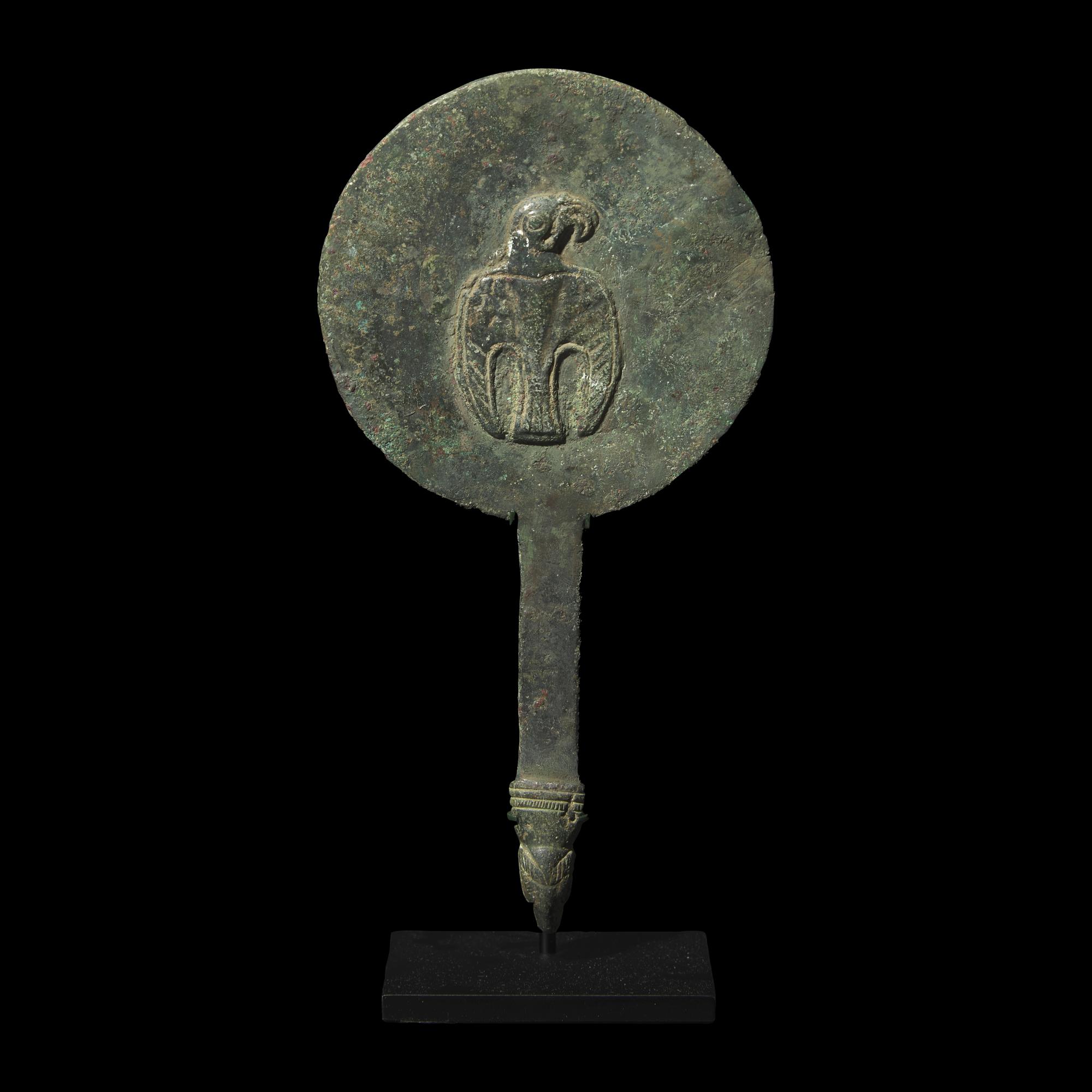 A Byzantine Bronze Mirror with an Eagle