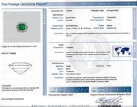 EMERALD AND DIAMOND RING