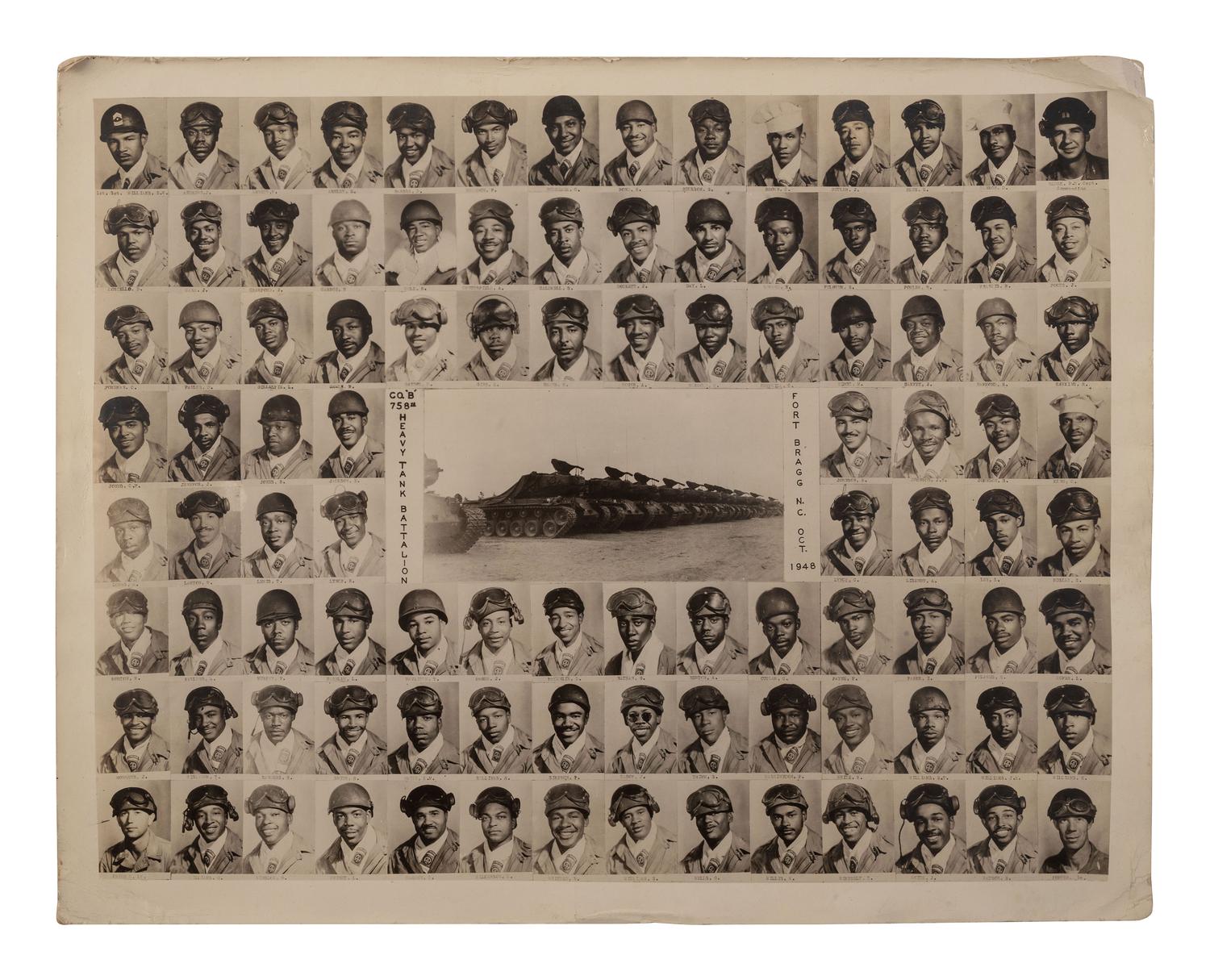 [BUFFALO SOLDIERS]. A large collection of photographs and documents related to 19th-20th century African American military service.