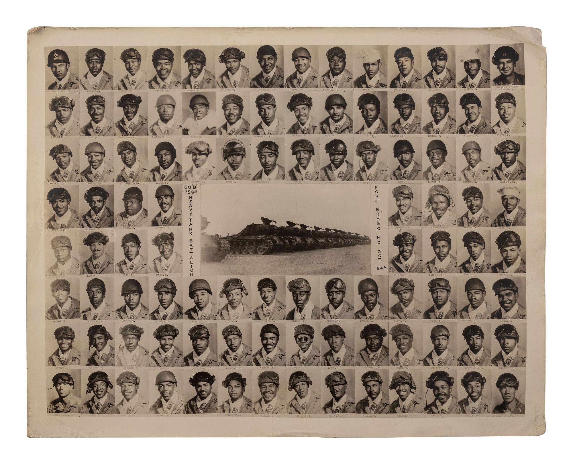 [BUFFALO SOLDIERS]. A large collection of photographs and documents related to 19th-20th century African American military service.