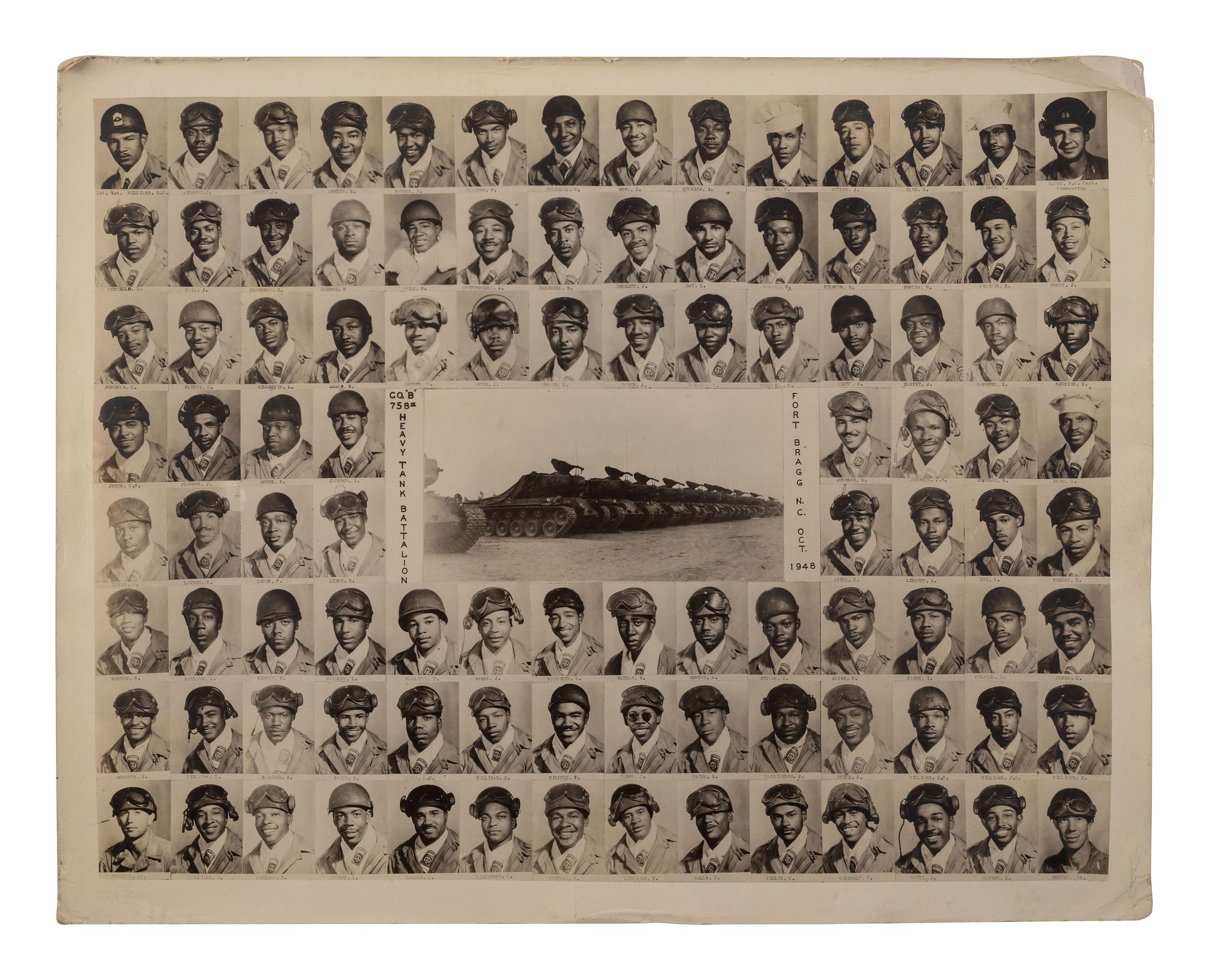 [BUFFALO SOLDIERS]. A large collection of photographs and documents related to 19th-20th century African American military service.