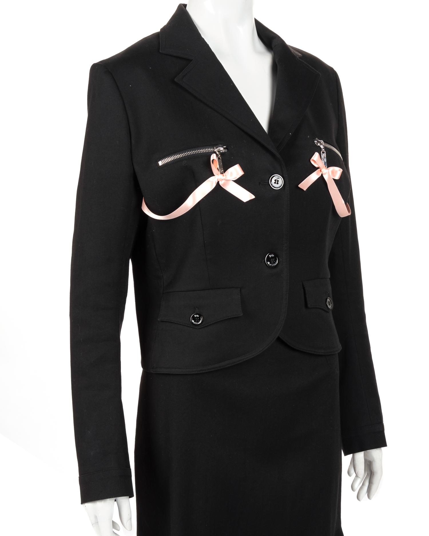 John Galliano Jacket and Two-Piece Skirt Suit, 2000-10