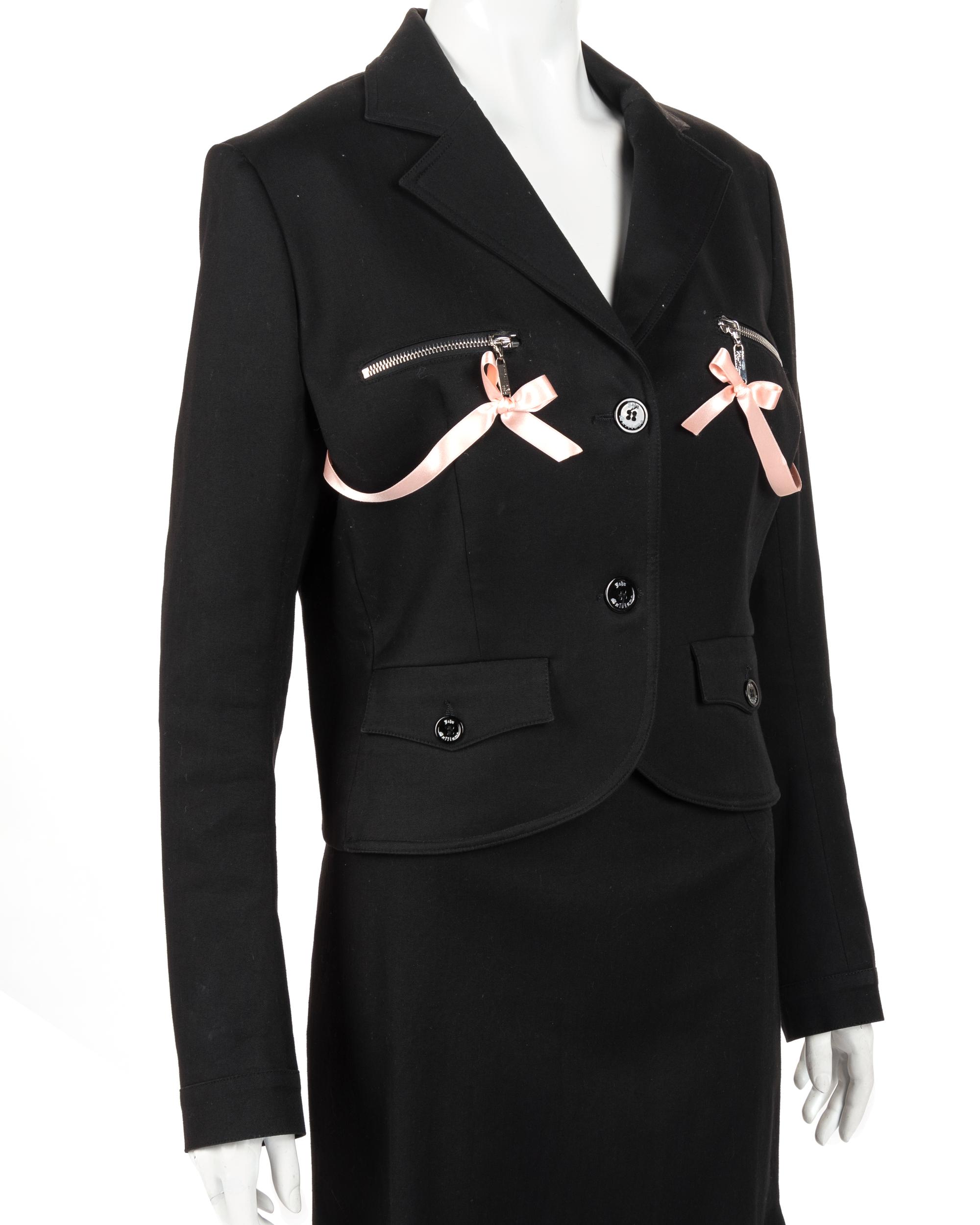 John Galliano Jacket and Two-Piece Skirt Suit, 2000-10