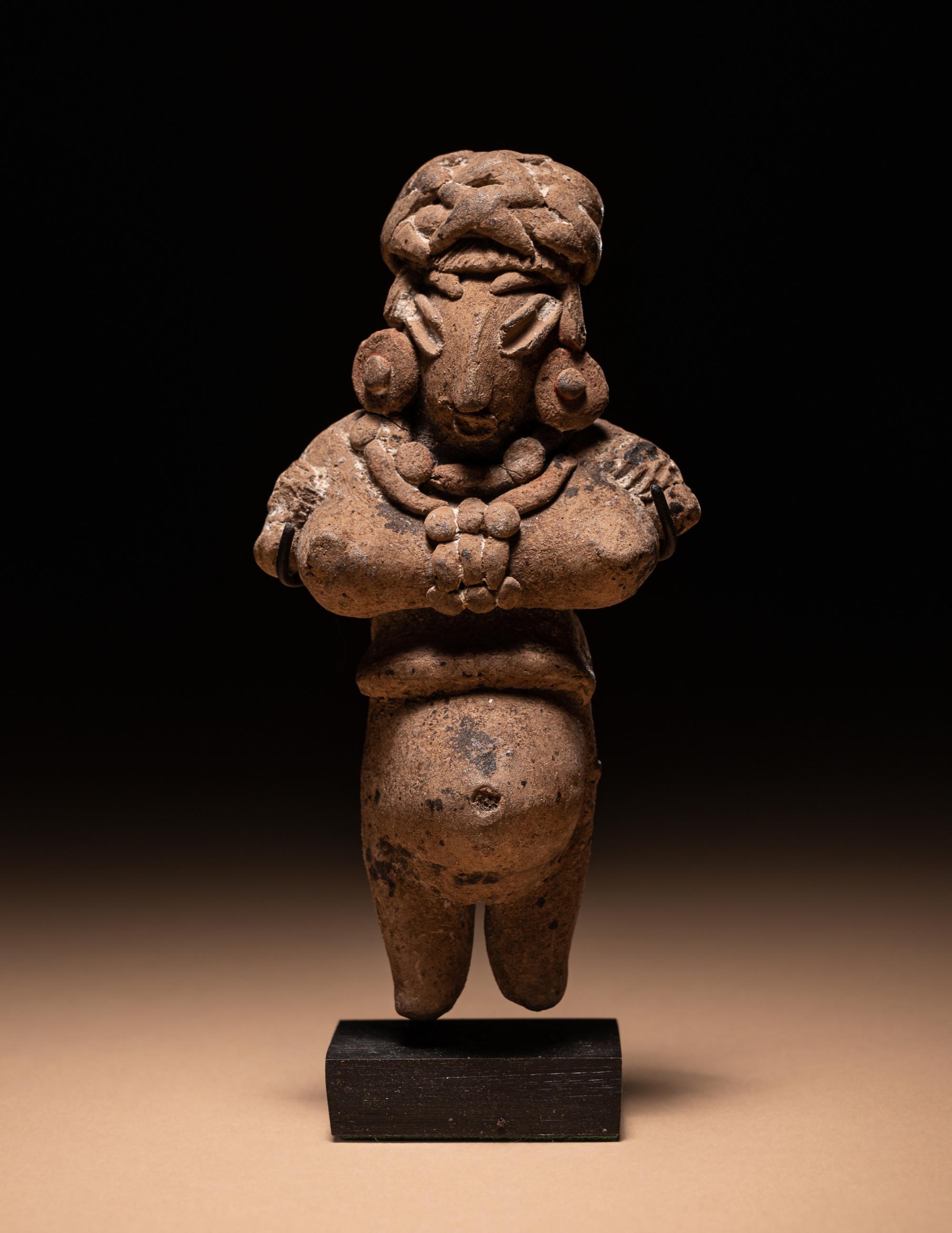 A Chupicuaro Pregnant Figure