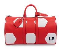 Louis Vuitton Keepall Bandoulière 50 in Red Epi Leather, FIFA World Cup, 2018