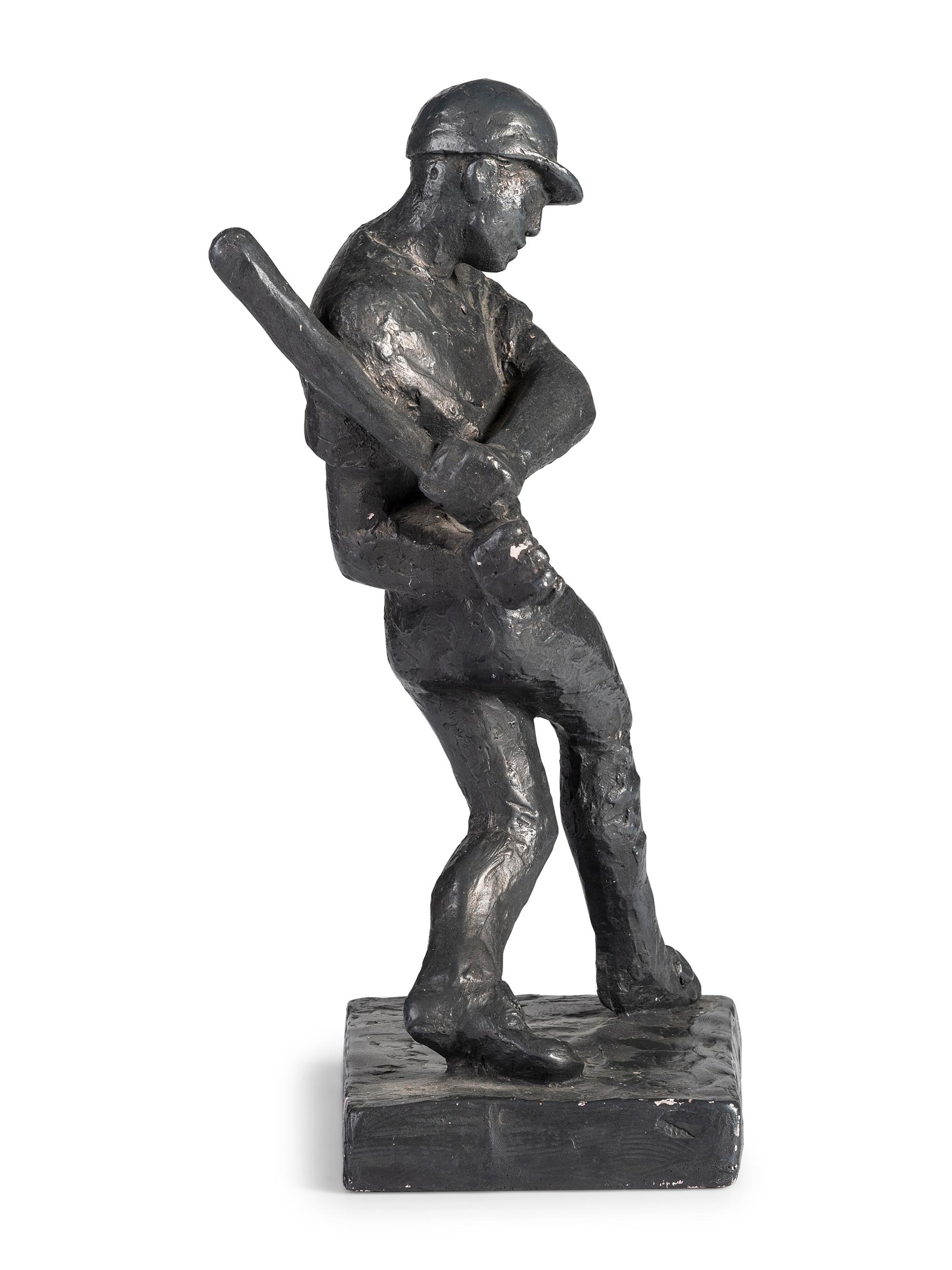 An Austin Productions Sculpture of a Baseball Player
