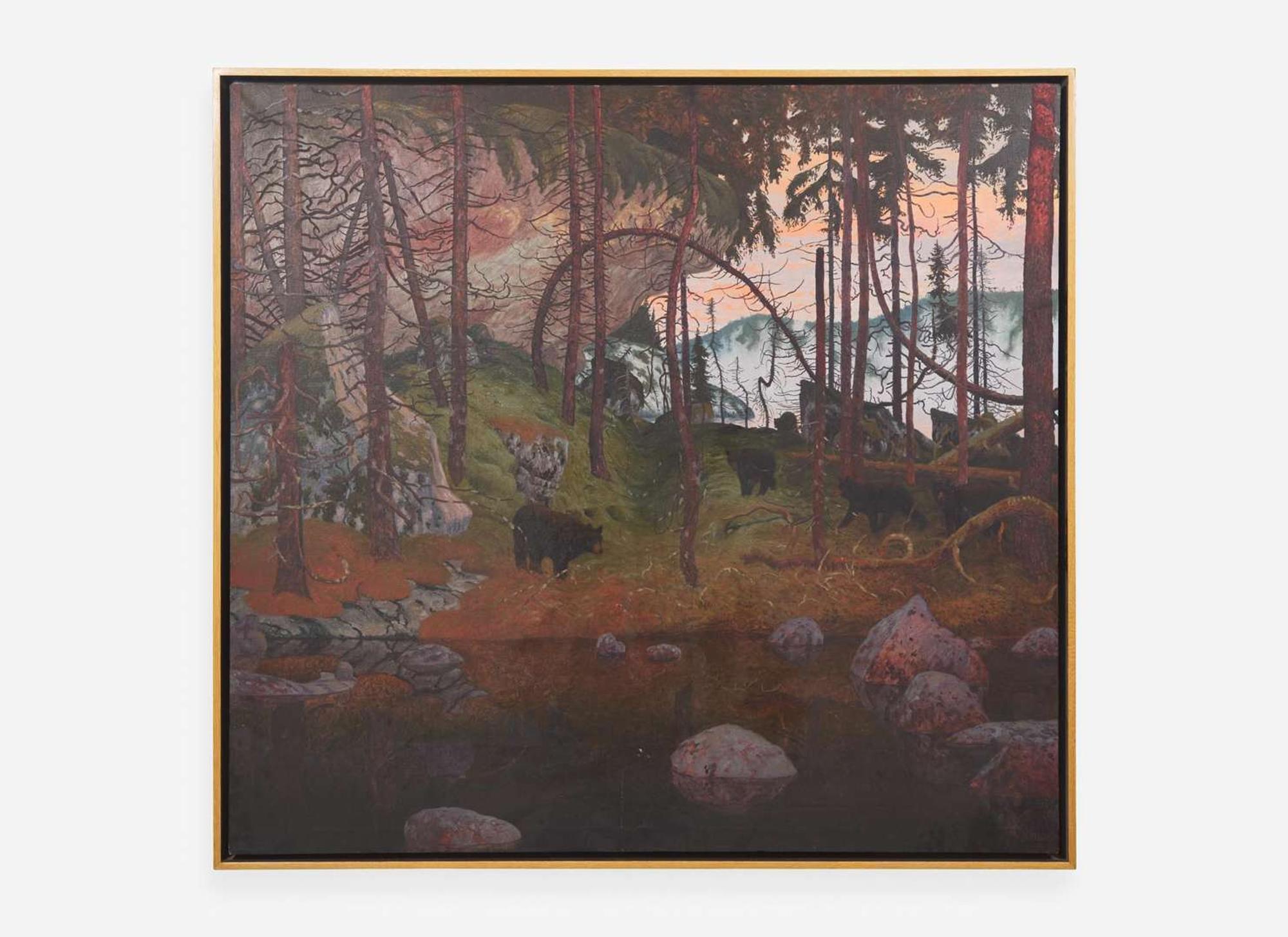 Tom Uttech (American, b. 1942), Kashabowie Lake