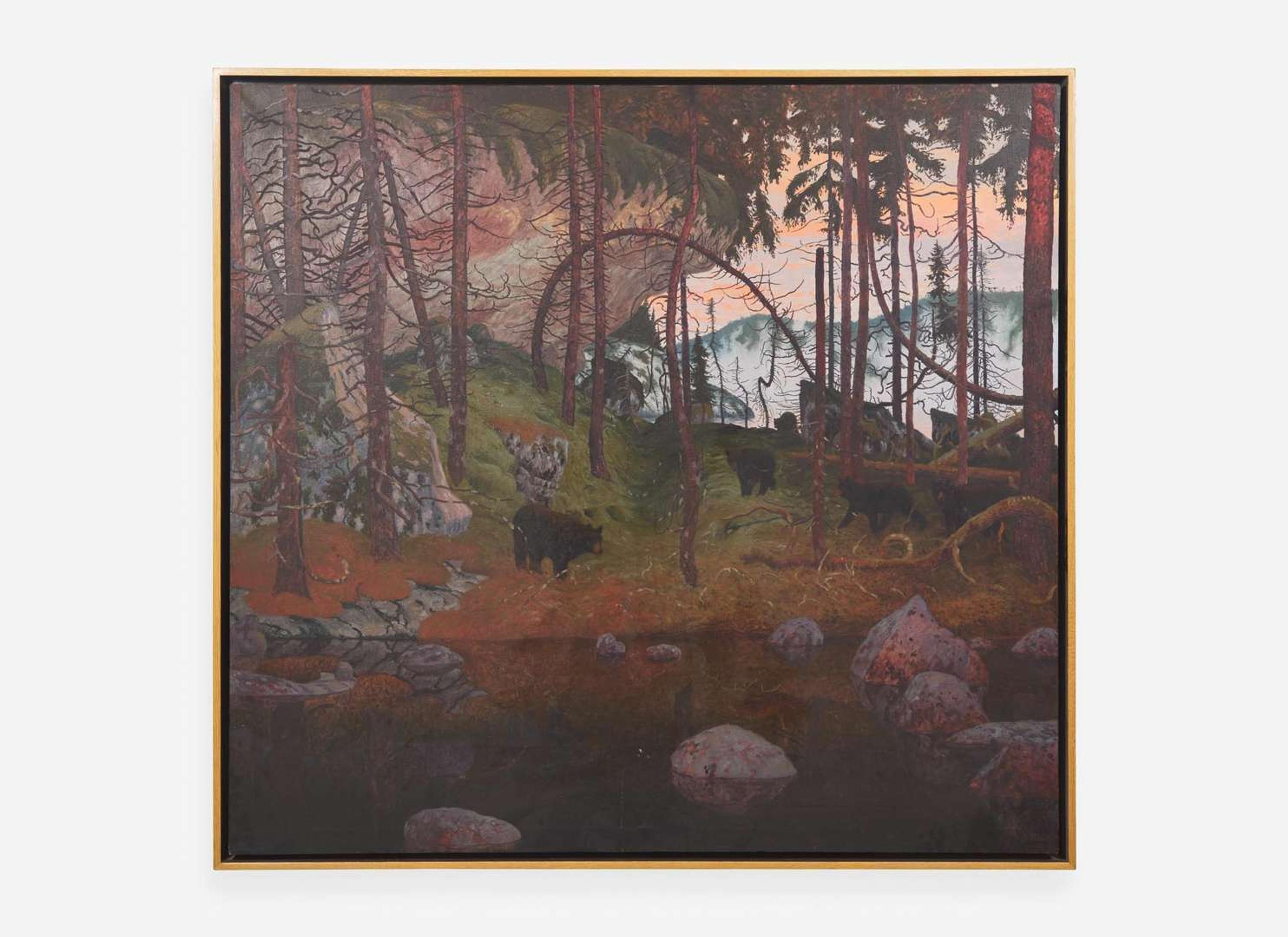Tom Uttech (American, b. 1942), Kashabowie Lake