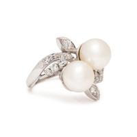 COLLECTION OF CULTURED PEARL AND DIAMOND JEWELRY