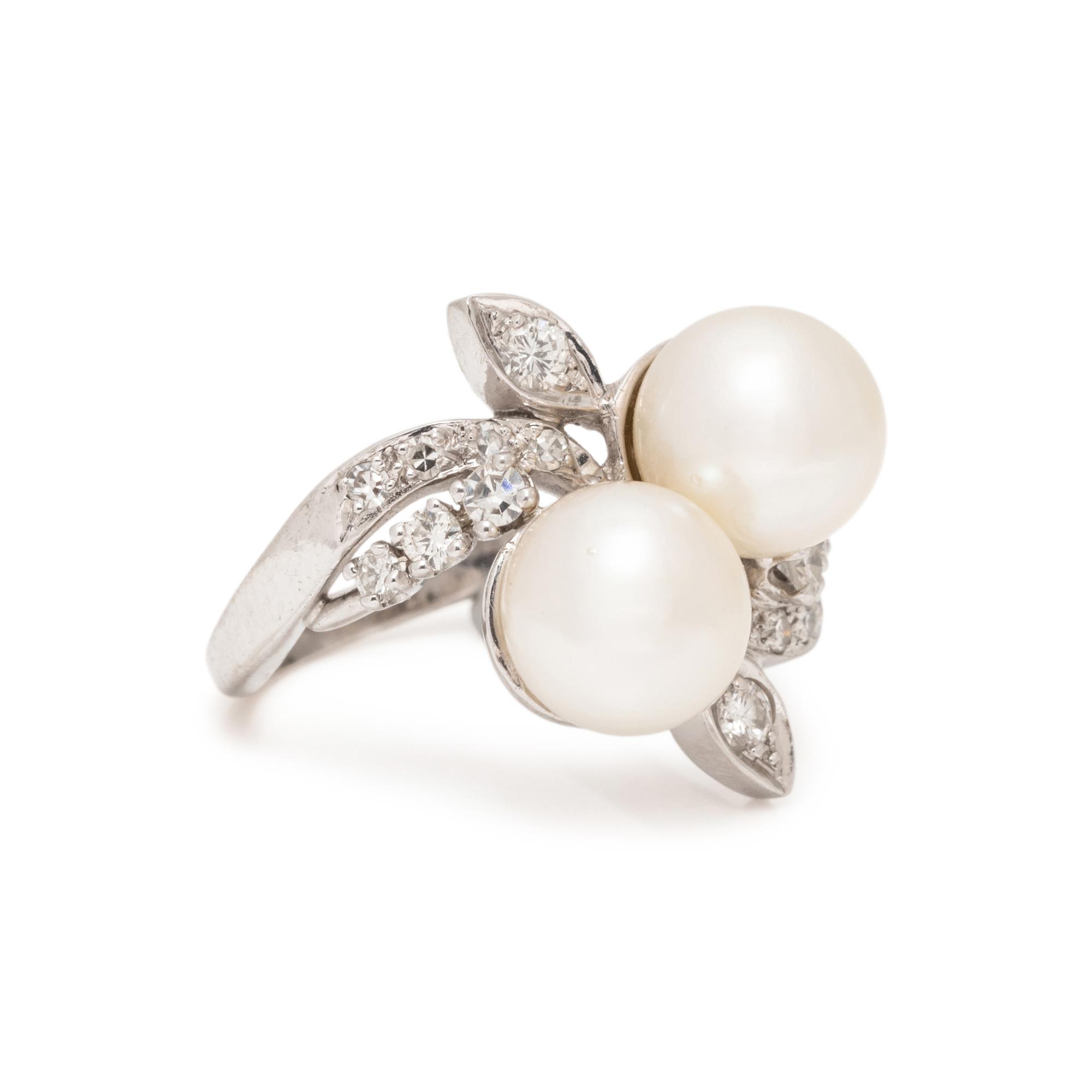 COLLECTION OF CULTURED PEARL AND DIAMOND JEWELRY