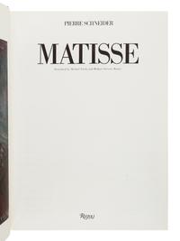 [MATISSE, Henri (1869-1954)]. SCHNEIDER, Pierre. Matisse. New York: Rizzoli, 1984.