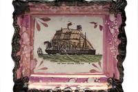 Four Sunderland Luster Marine Plaques