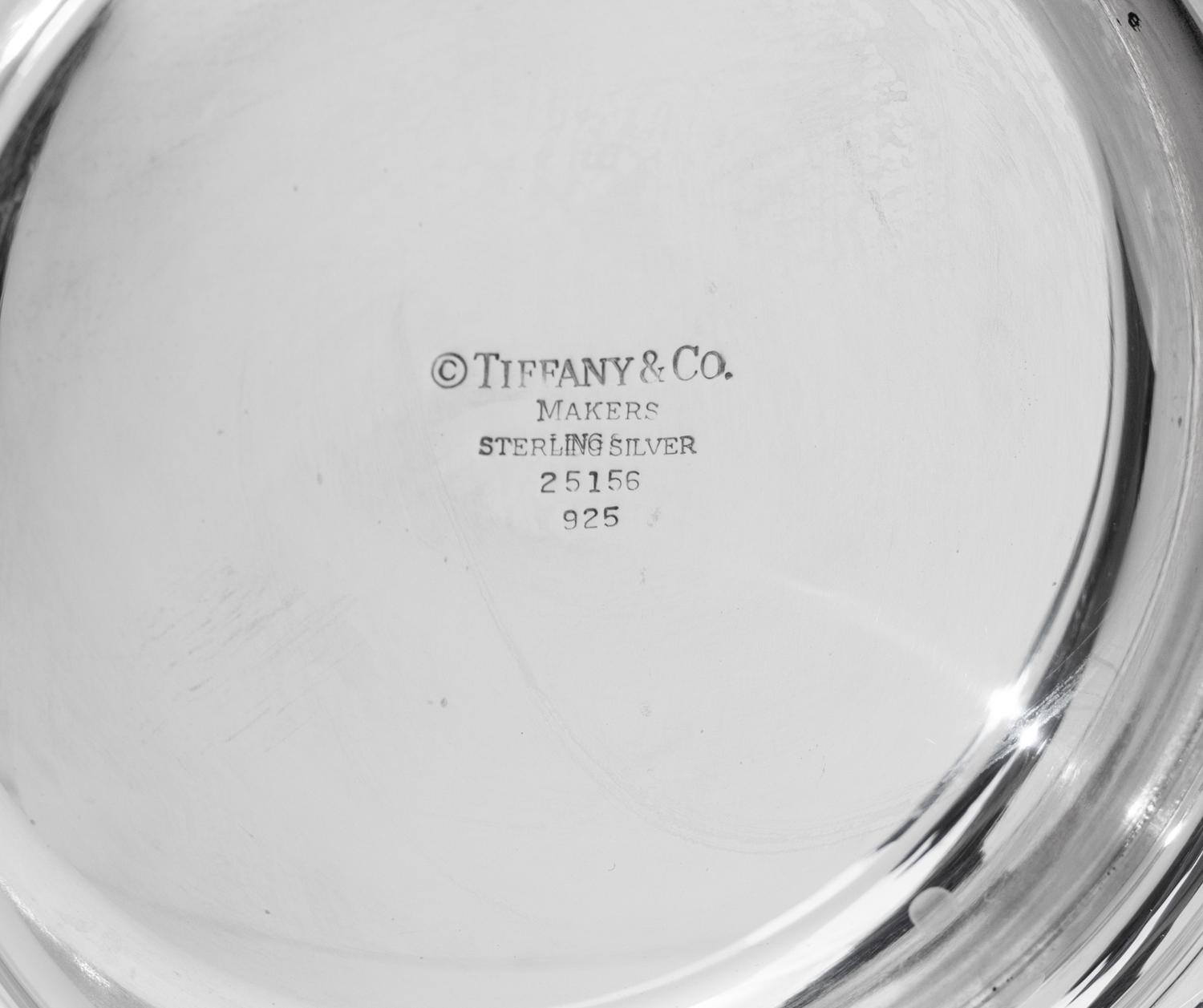 A Tiffany and Co. Silver Monteith