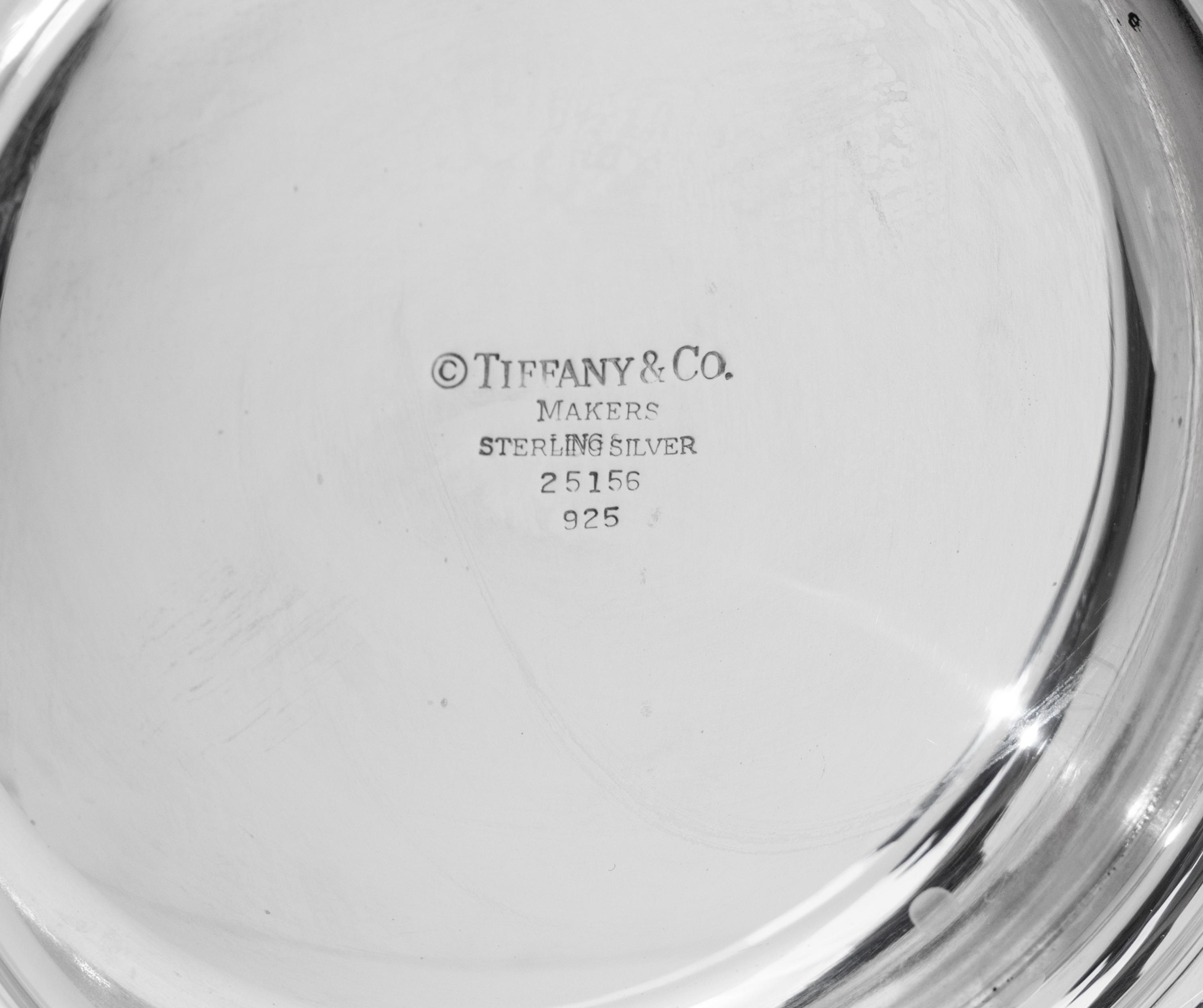 A Tiffany and Co. Silver Monteith