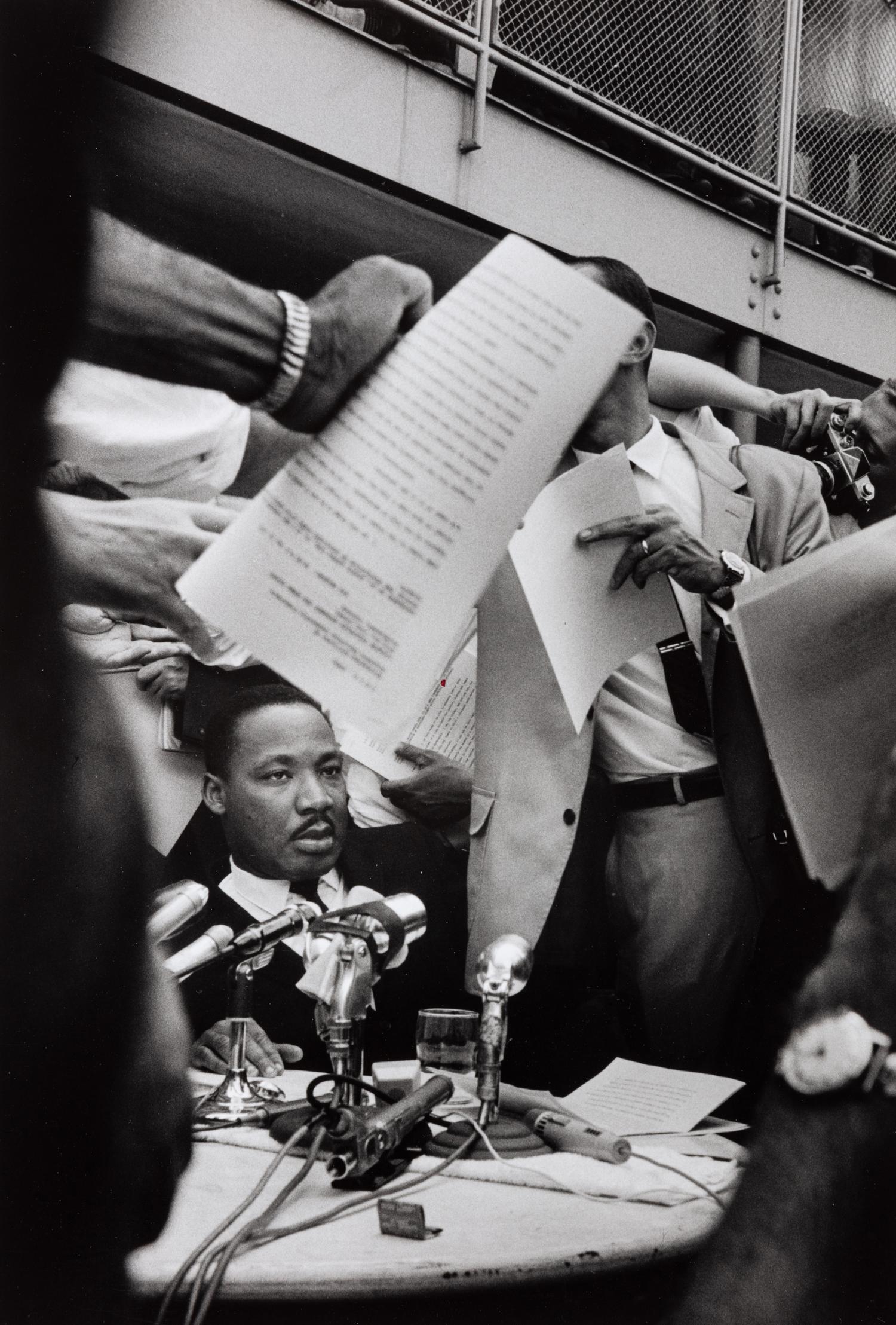 Ernst Haas (1921-1986) Martin Luther King, Jr., Birmingham, Alabama, 1963